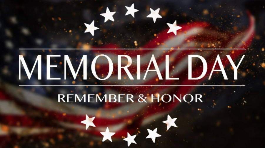 To Honor and Remember this Memorial Day